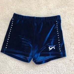 GK Elite Shorts - GK Velvet Gymnastics Shorts GK Elite Shorts - GK Velvet Gymnastics Shorts